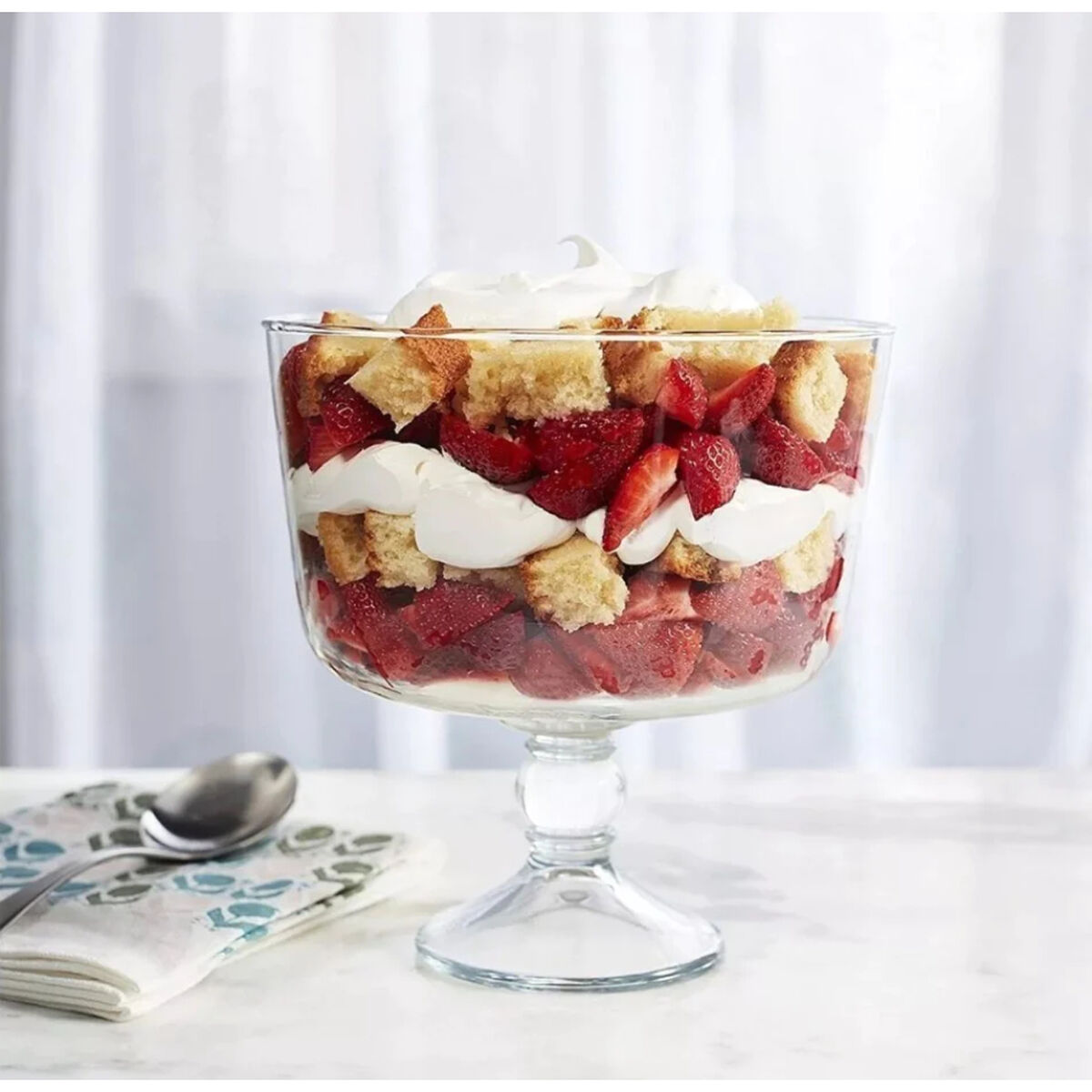 Fuente Libbey Frutera Vidrio