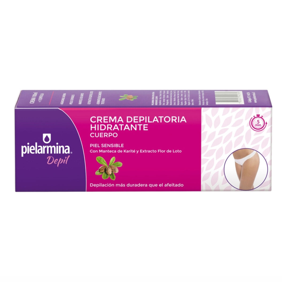 Crema Depilatoria Cuerpo Pielarmina Piel Normal