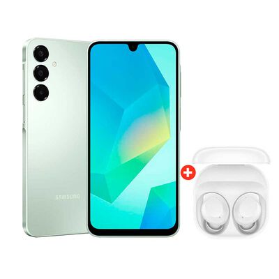 Celular Samsung Galaxy A16 LTE 128GB 6,7" Light Green Liberado + Audífonos Bluetooth Samsung Galaxy Buds Core