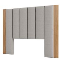 Respaldo Roca 2 Plazas Alcántara Gris Canela