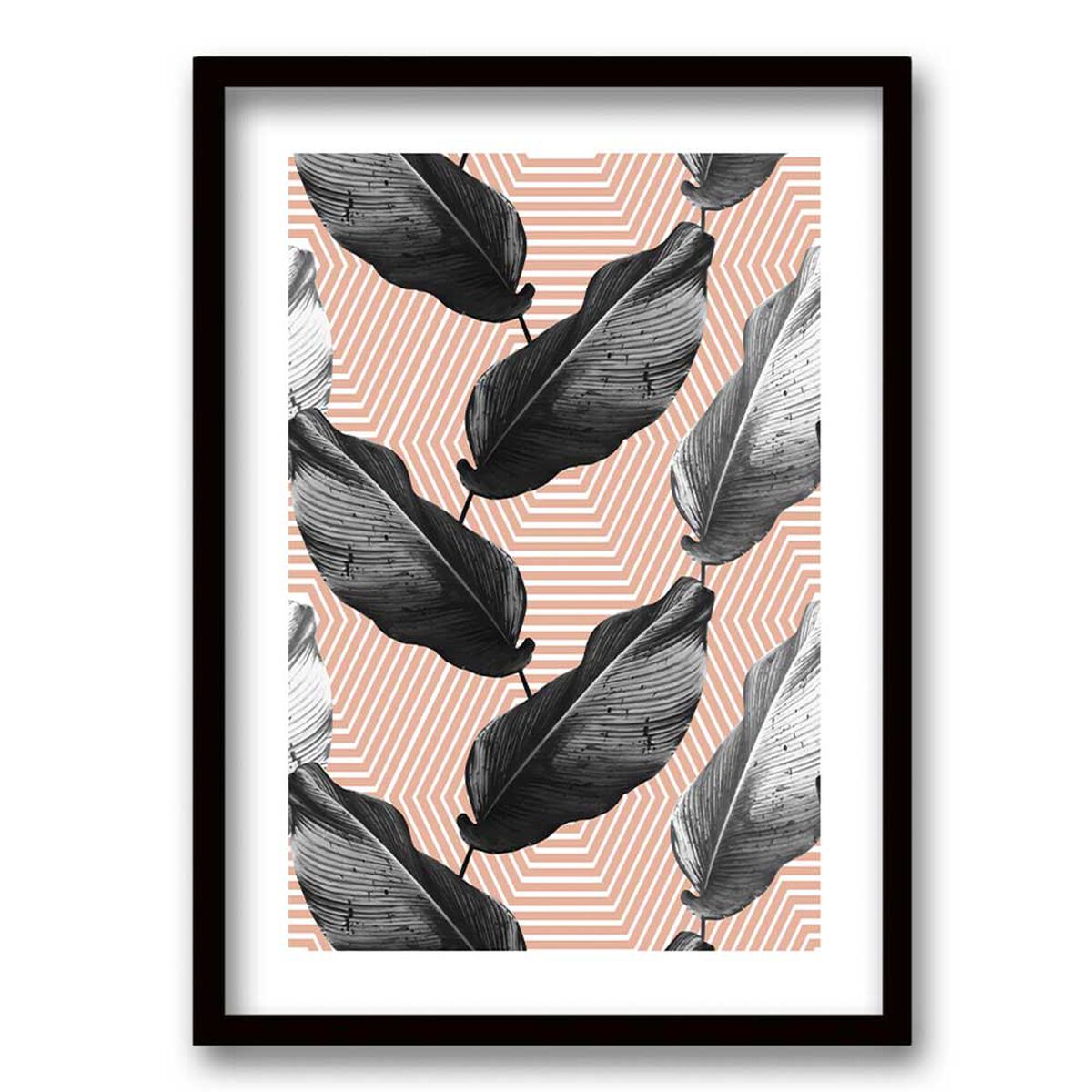 Cuadro Decorativo Retela Monocroma 50 x 35 cm