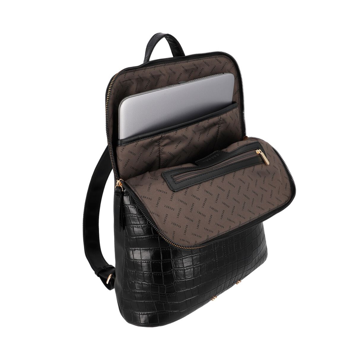 Mochila Notebook Secret Polonia ST6 Negro 15"