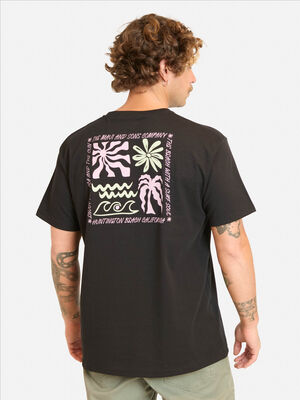 Imagen 2 del producto Polera Con Estampado Manga Corta Hombre Maui And Sons Negro