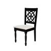 Juego de Comedor Casanova New Barcelona 6 Sillas + 2 Sitiales Negro Beige