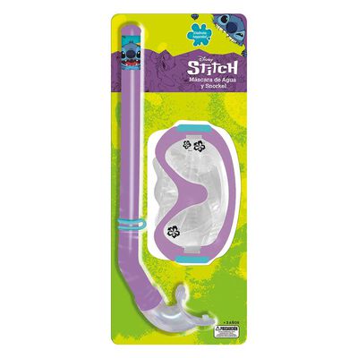 Mascara Y Snorkel De Agua Stitch
