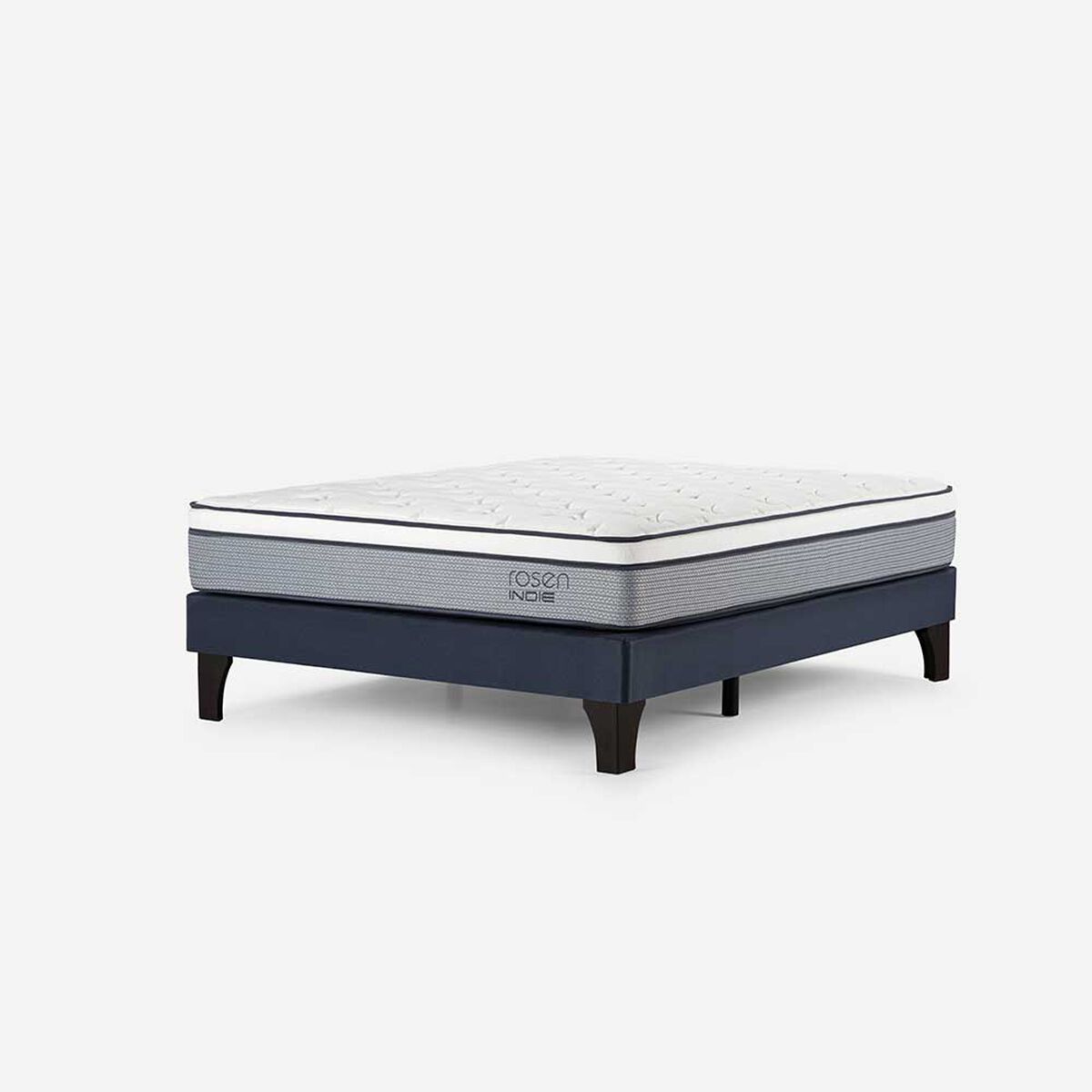 Cama Europea Rosen 2 Plazas Indie