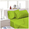 Juego de Sábanas Arthome 144 Hilos King Verde 