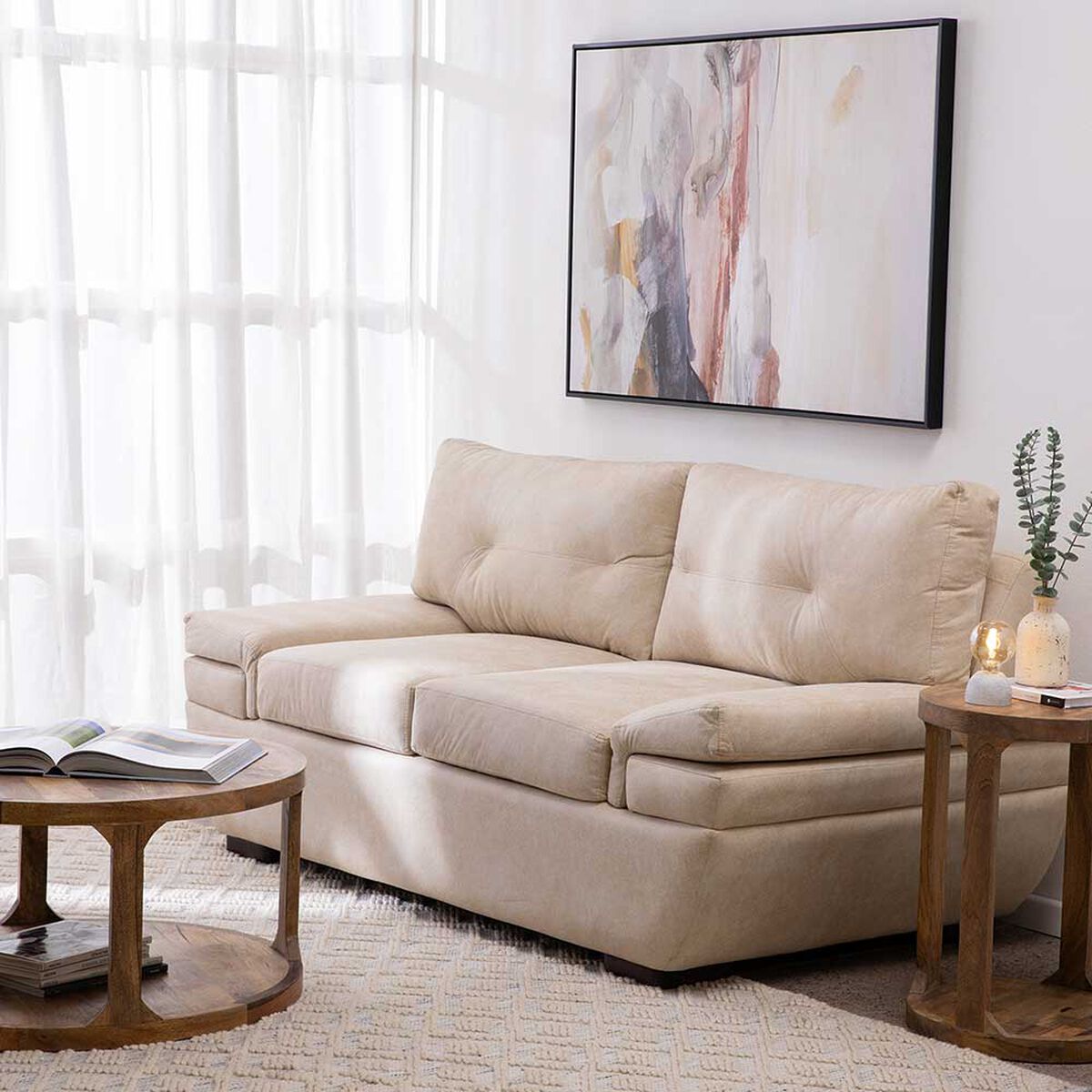 Sof&aacute; Almore Klein 2 Cuerpos Beige