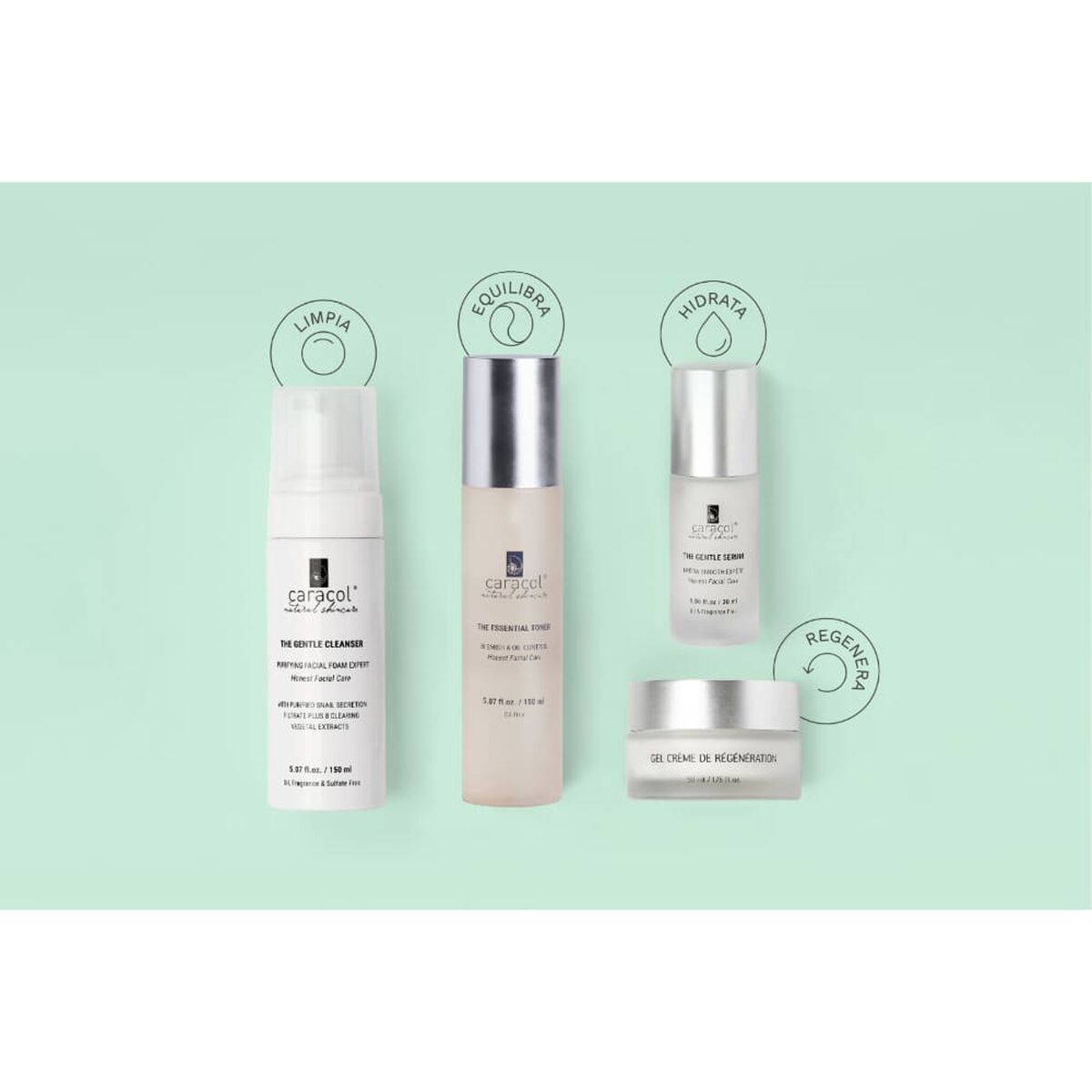 Pack Renovación Total Regenerador Caracol Natural
