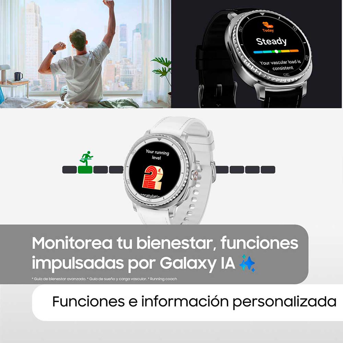 Smartwatch Samsung Galaxy Watch8 Classic Negro