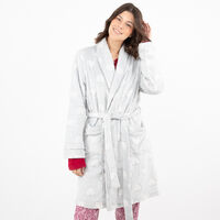 Bata Corazón Mujer Icono Gris