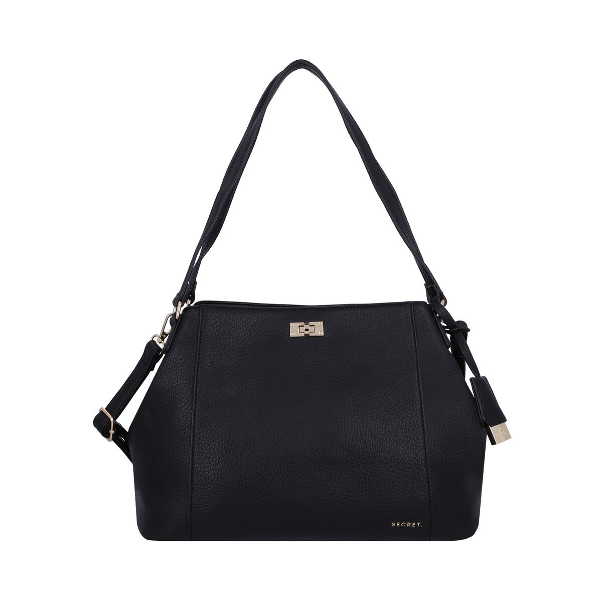 Cartera de hombro Secret Minsk ST6 L Negro