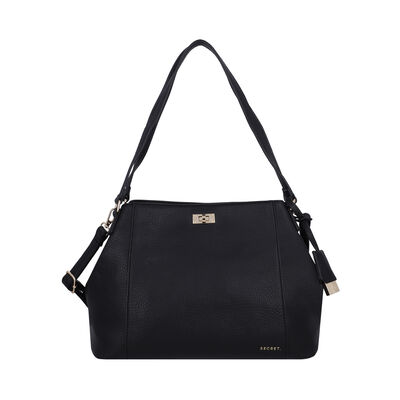 Cartera de hombro Secret Minsk ST6 L Negro