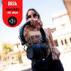 Audífonos Bluetooth Over Ear Blik Feel 250 Negro