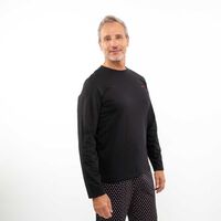 Pijama Largo Hombre Portman Club Negro
