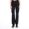 Jeans Tiro Ultra Alto Rotura Mujer Ellus