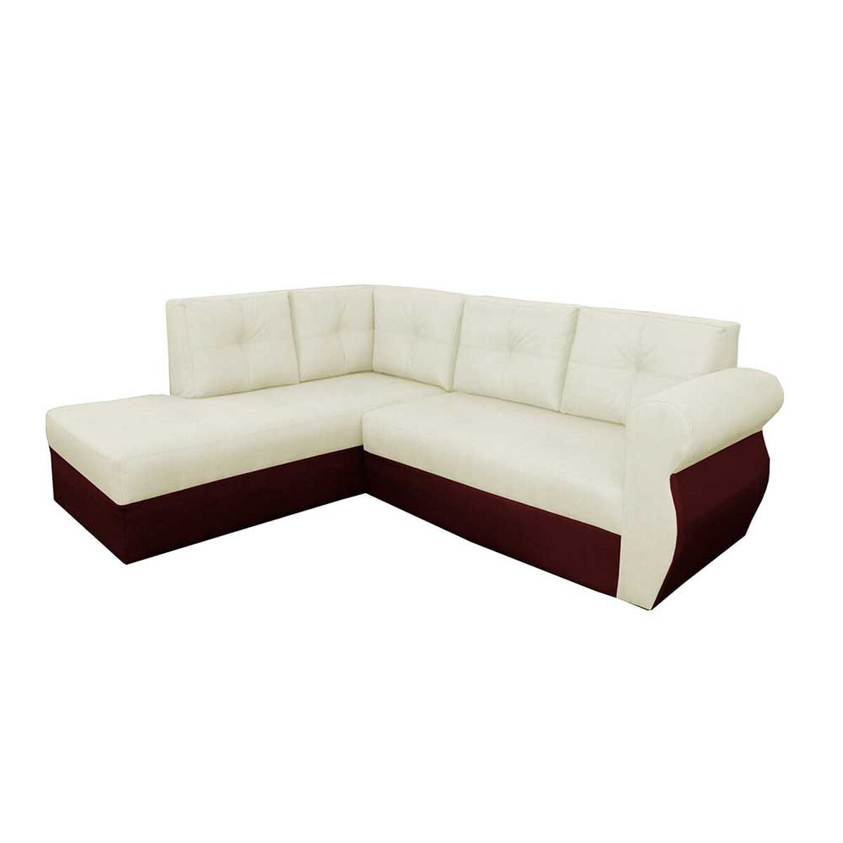 Seccional A&M Home Marce 2,2 Cuerpos Beige Chocolate