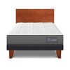 Cama Europea CIC 1,5 Plazas Anatomic + Respaldo New Villarica