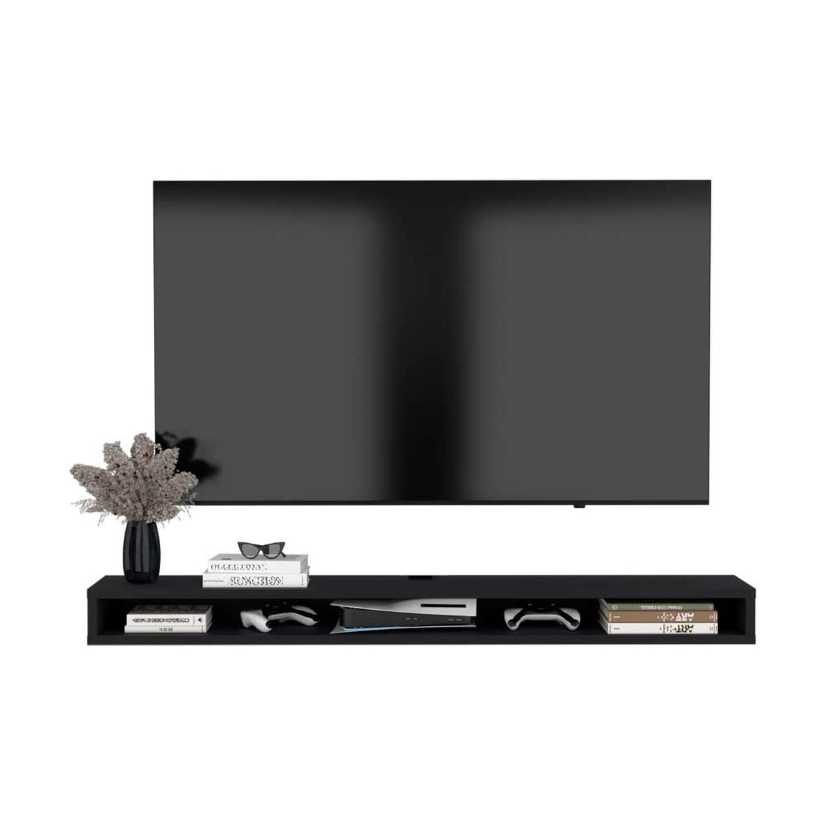 Panel TV TuHome Luft Hasta 75" Bardolino Y Blanco