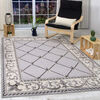 Alfombra Modalfo Kashan King 245 x 305 cm Gris