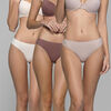 Pack 3 Unidades Calz&oacute;n Bikini Mujer Intime