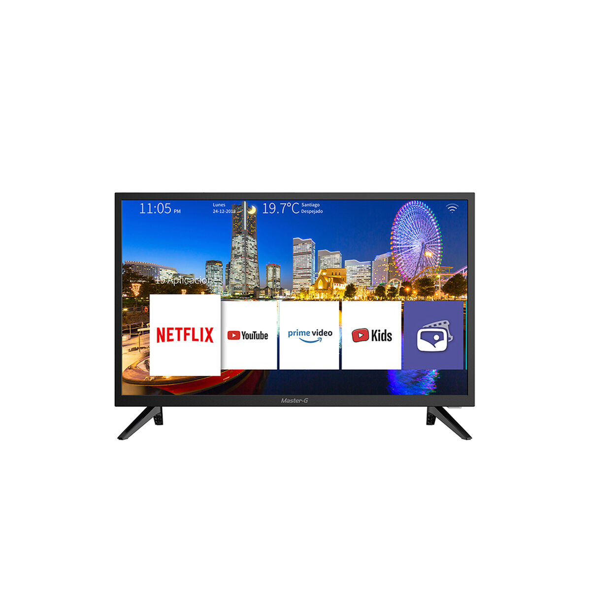 LED 24" Master-G S2410XP Smart TV HD