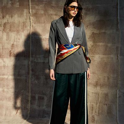 Pantal&oacute;n Wide Leg Mujer Lotto Strada