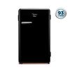 Combo Minibar Midea MDRD142FGE30 93 lts. Negro + Licuadora Sport Hyundai HY1050J 500 ml. + Set de 6 Vasos Trago Largo Cristar Vidrio Manhatan 450 ml