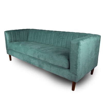 Imagen 2 del producto Sofá Tela Velvet Latam Home Sorrento 3 Cuerpos