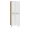 Mueble de Cocina Vekkahome Madri 9 Puertas Café