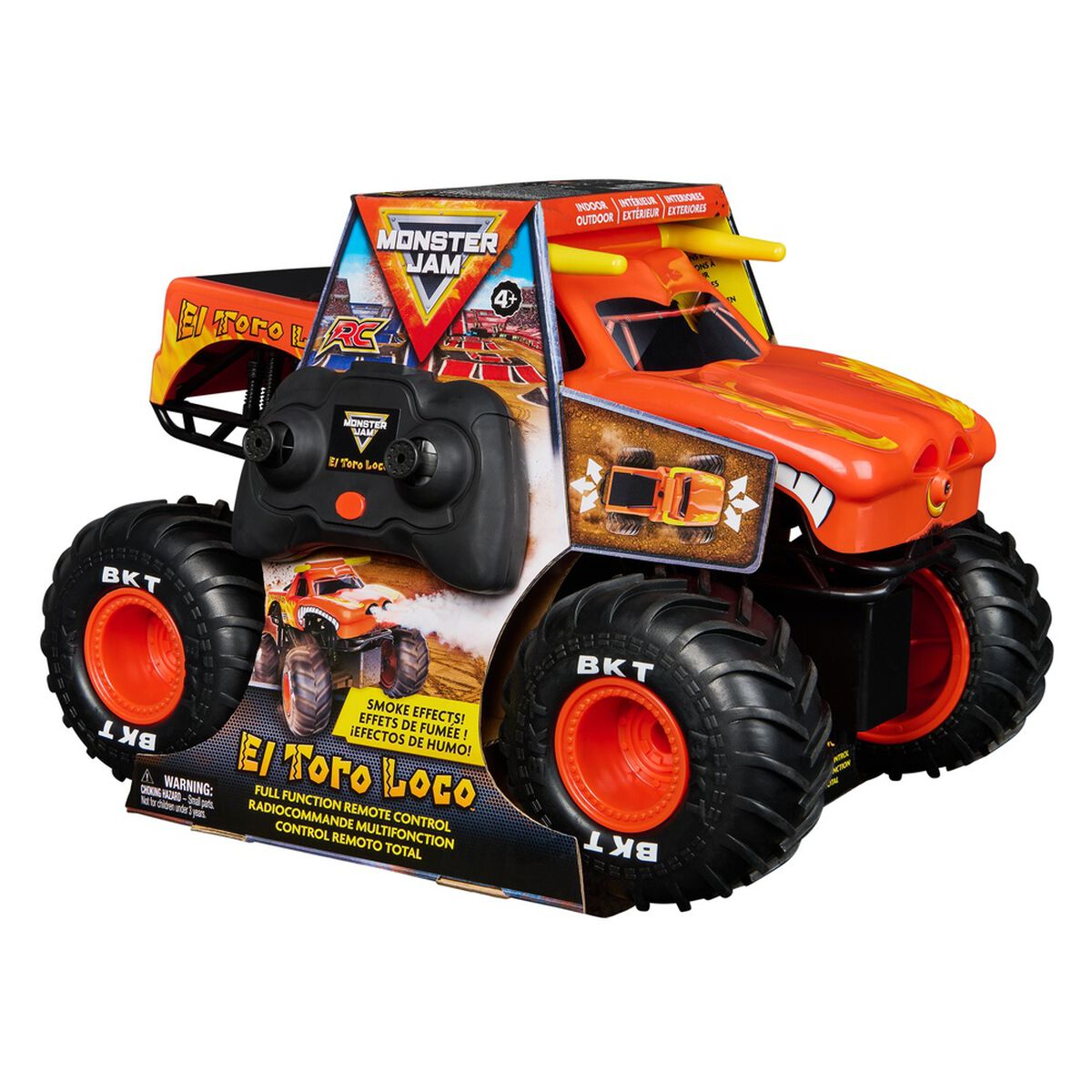 Vehículo Radio Control El Toro Loco Monster Jam