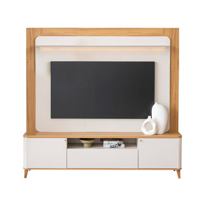 Home TV Di Poretti Design Munique Hasta 70" Caf&eacute; Claro