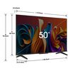 QLED 50" Hisense 50Q6N Smart TV 4K UHD
