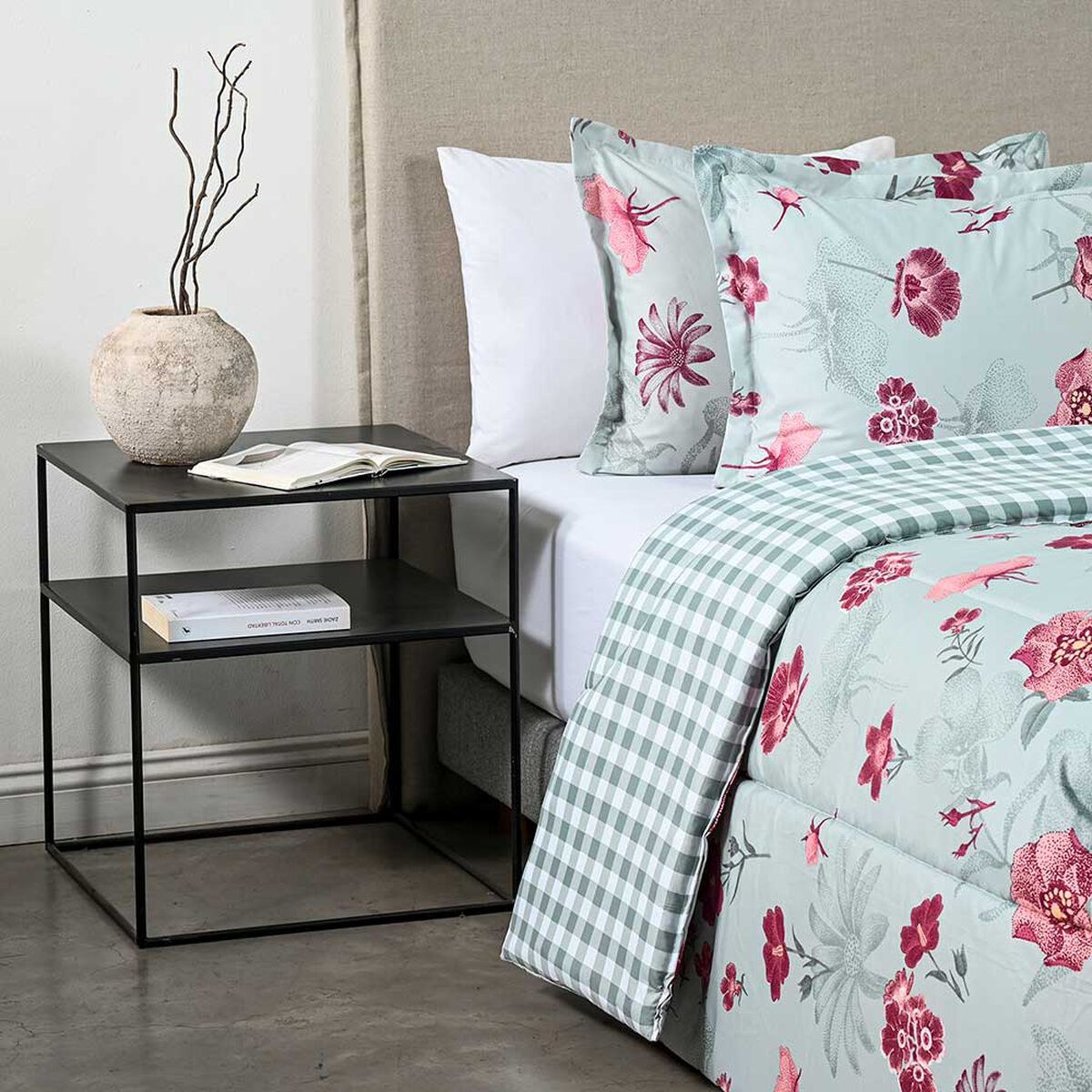 Cubrecama Elements & Co King Bouquet