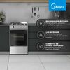 Cocina a Gas Midea MCG-4QSG20NS 4 Quemadores