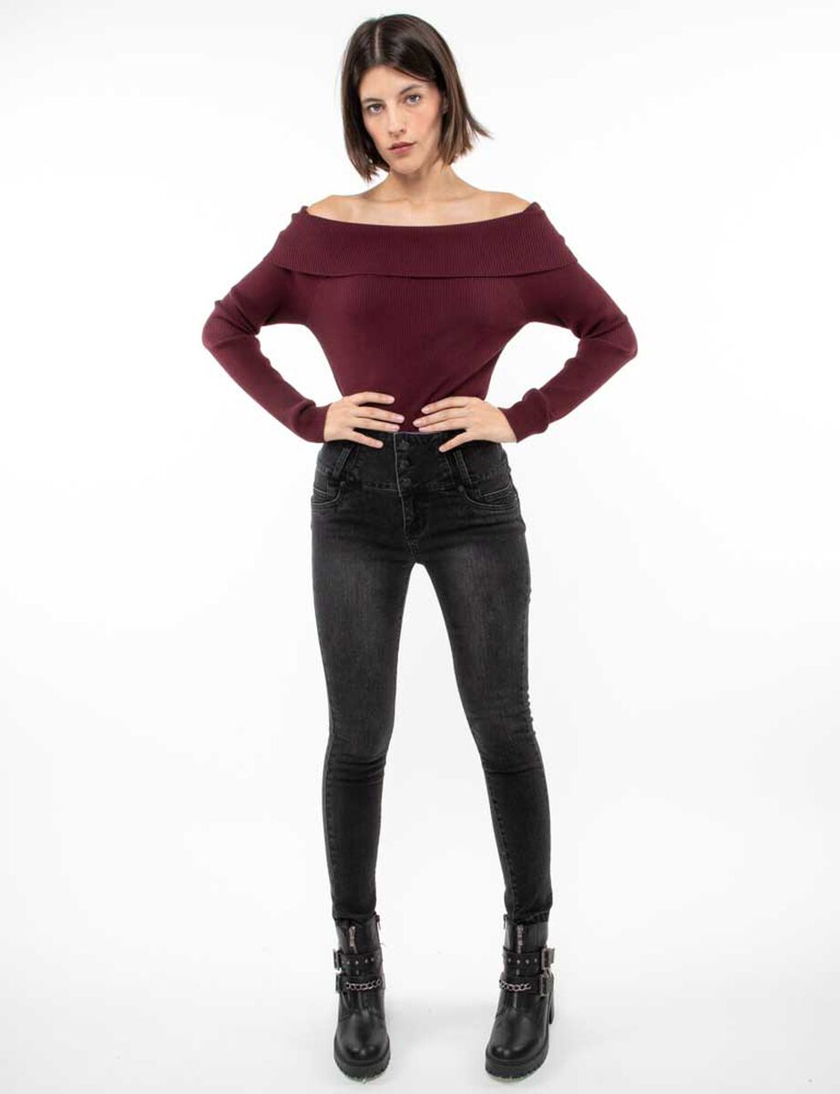Jeans Skinny Push Up  Mujer Fiorucci