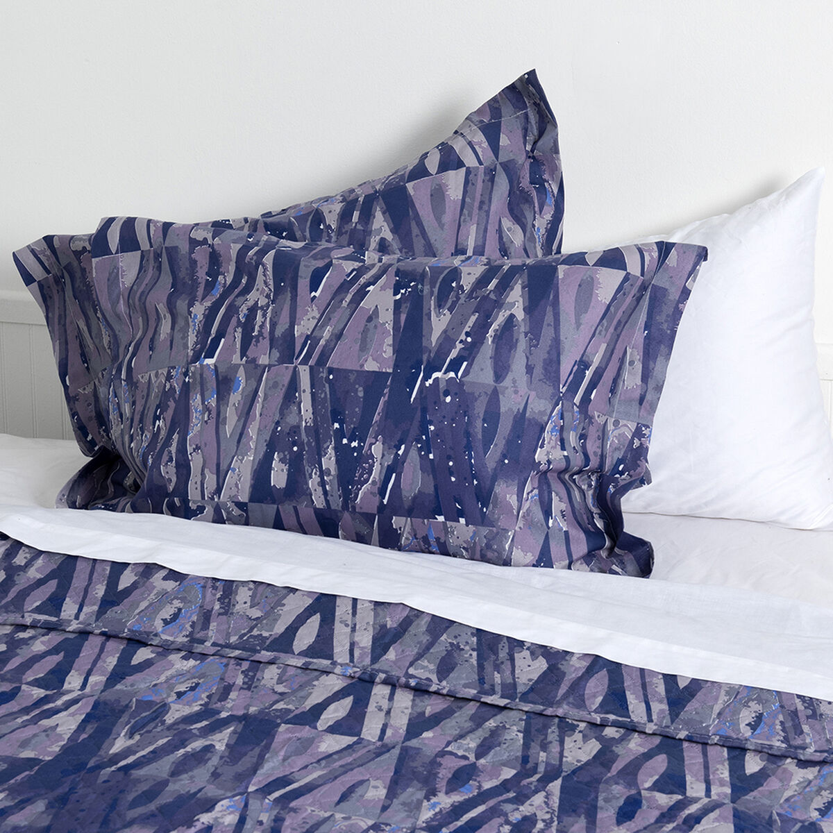 Cubrecama Mashini King Estampado Prisma