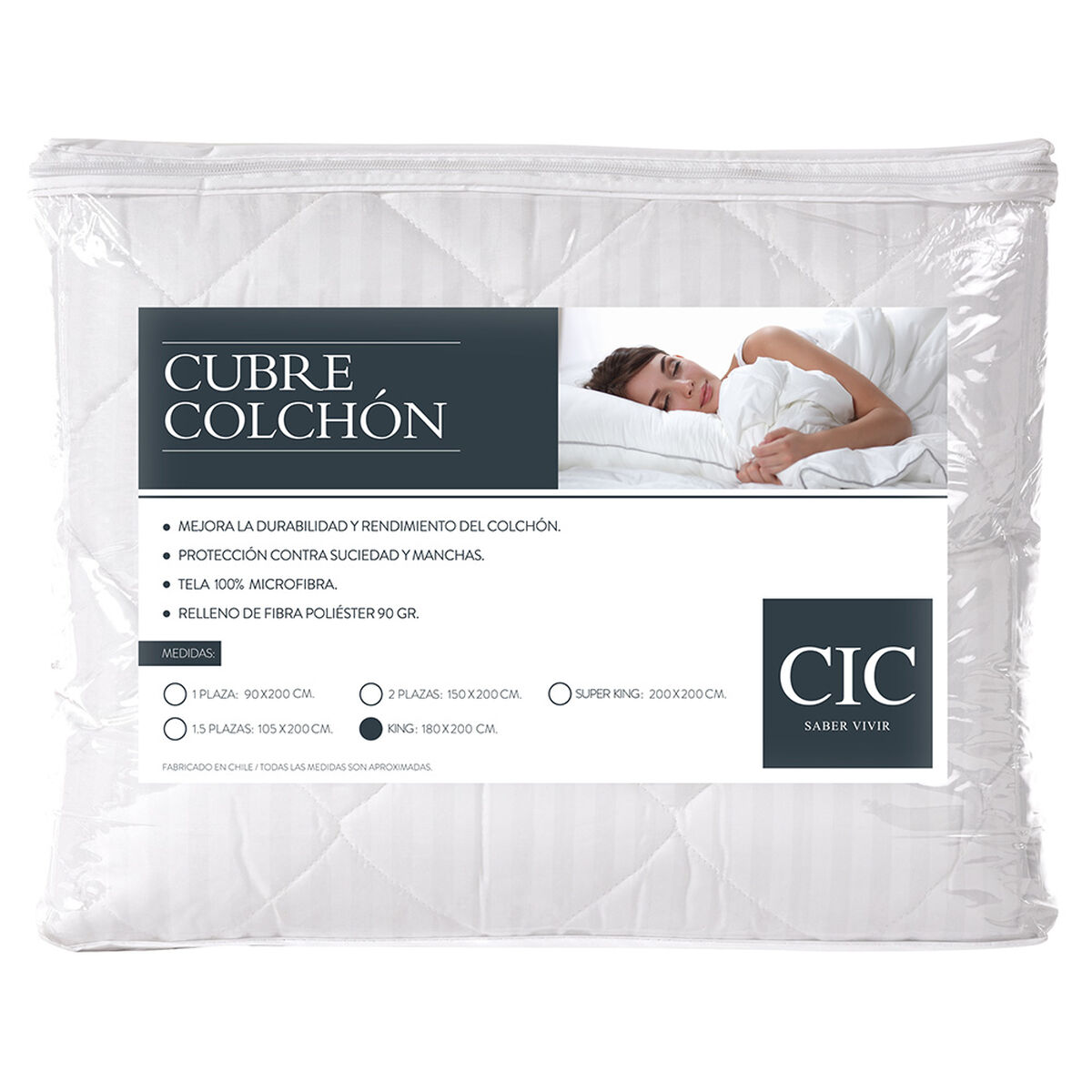 Cubrecolchón CIC King