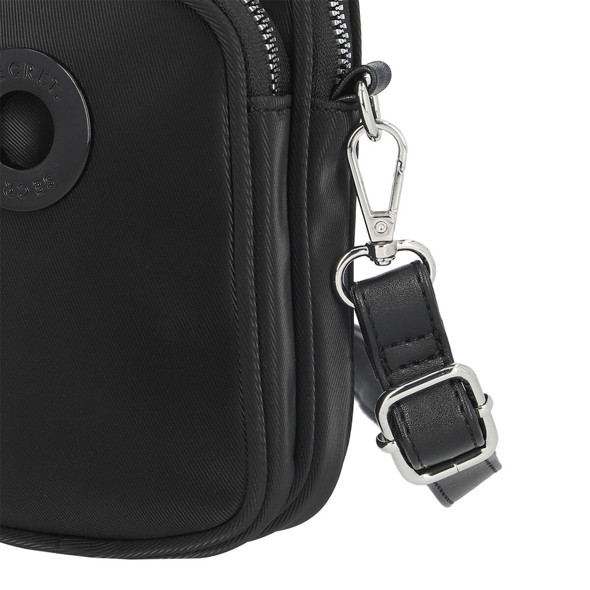 Portacelular Secret Burgos FW25 L Negro