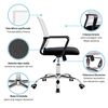 Silla de Escritorio Arthome Santiago Negra Blanca