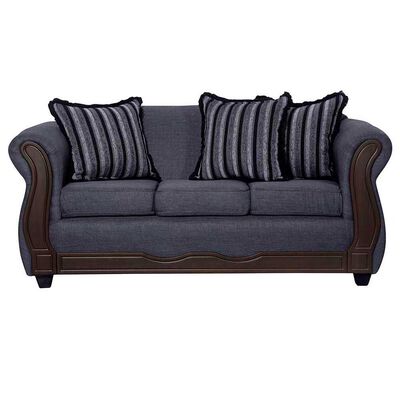 Imagen 2 del producto Juego de Living Black Factory Sofia 7 Cuerpos Marengo