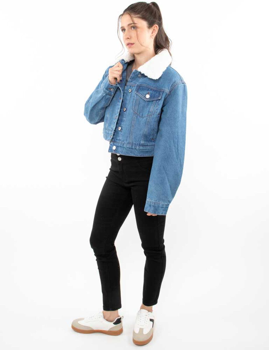 Chaqueta Denim Mujer Icono