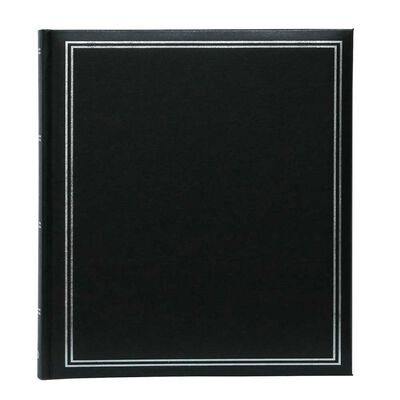 Álbum para Fotos Cartón Vgo Clásico Liso con Memo 300 Fotos Negro