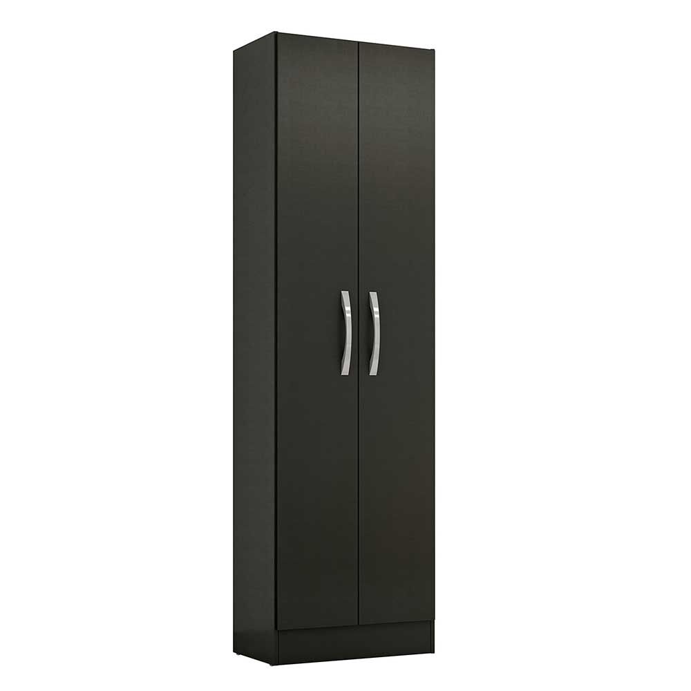 Despensa Home Mobili Munita 2 Puertas Negro