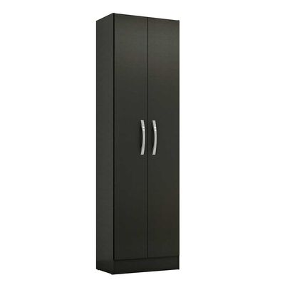 Despensa Home Mobili Munita 2 Puertas Negro