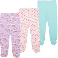 Pack 3 Ballerinas de Algodón  Beba Chess Baby Lila