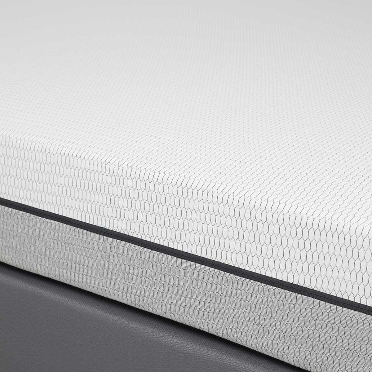 Cama Europea Rosen Base Dividida King Pratta + Respaldo Ferrara