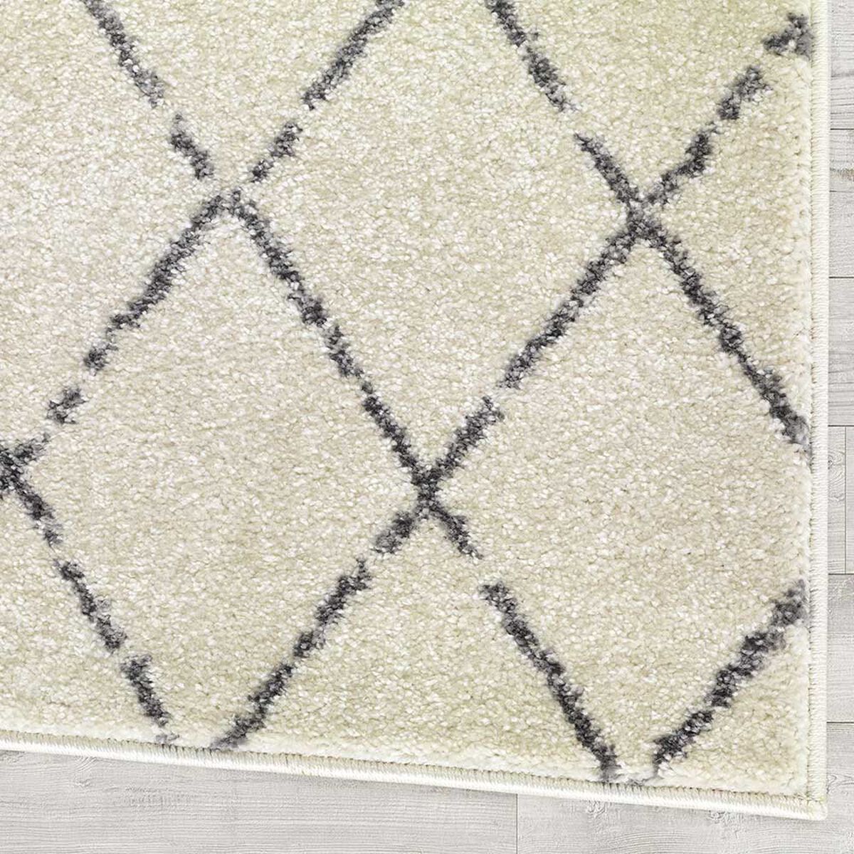 Bajada de Cama Modalfo Florida Blanco 50 x 120 cm