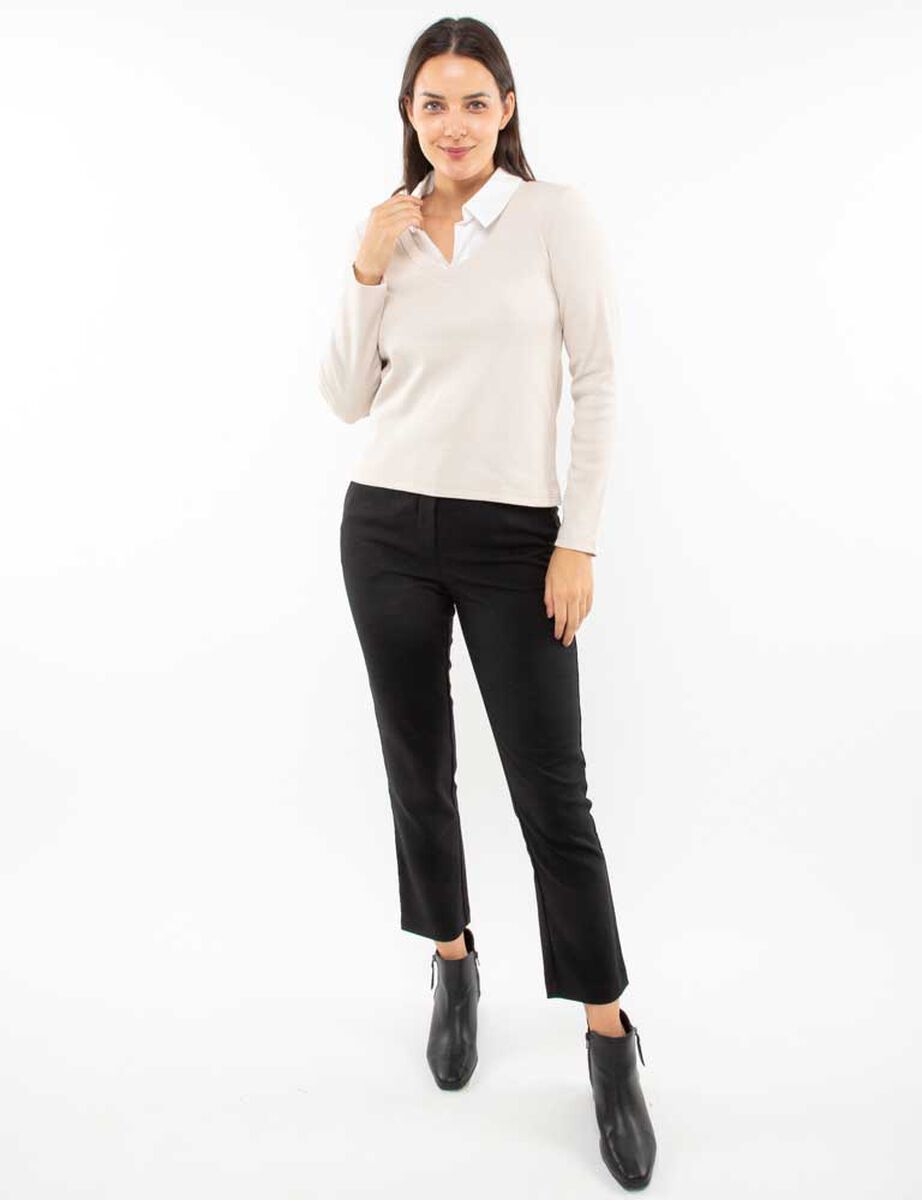 Polera Manga Larga Mujer Zibel