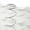 Cama Europea Celta Base Dividida 2 Plazas Cotton Organic + Respaldo + 2 Veladores